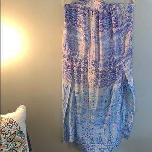 Anthropologie Mermaid Maxi Skirt
